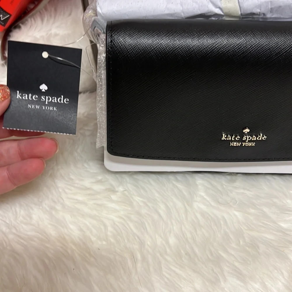 ****SOLD**** Kate Spade ♠️ Crossbody NWT Black - Picture 3 of 7
